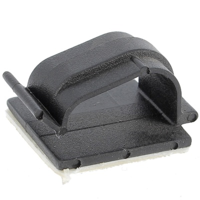 Clip adhesivo para cables